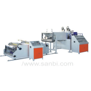 Double-layer Co-extrusion Stretch Film Machine DF-65X2 model (Automatic Winder)(CE)